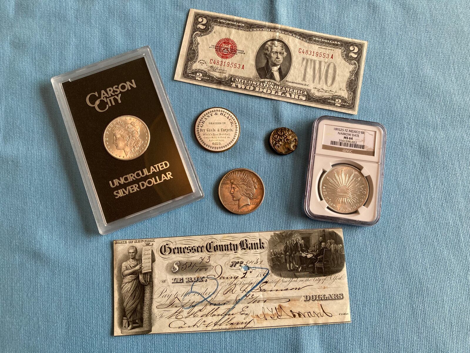 Miami Valley Coin Club presents its annual coin show at Advance Business Properties, the old I.U.E. Hall, in Dayton on Sunday, June 5.