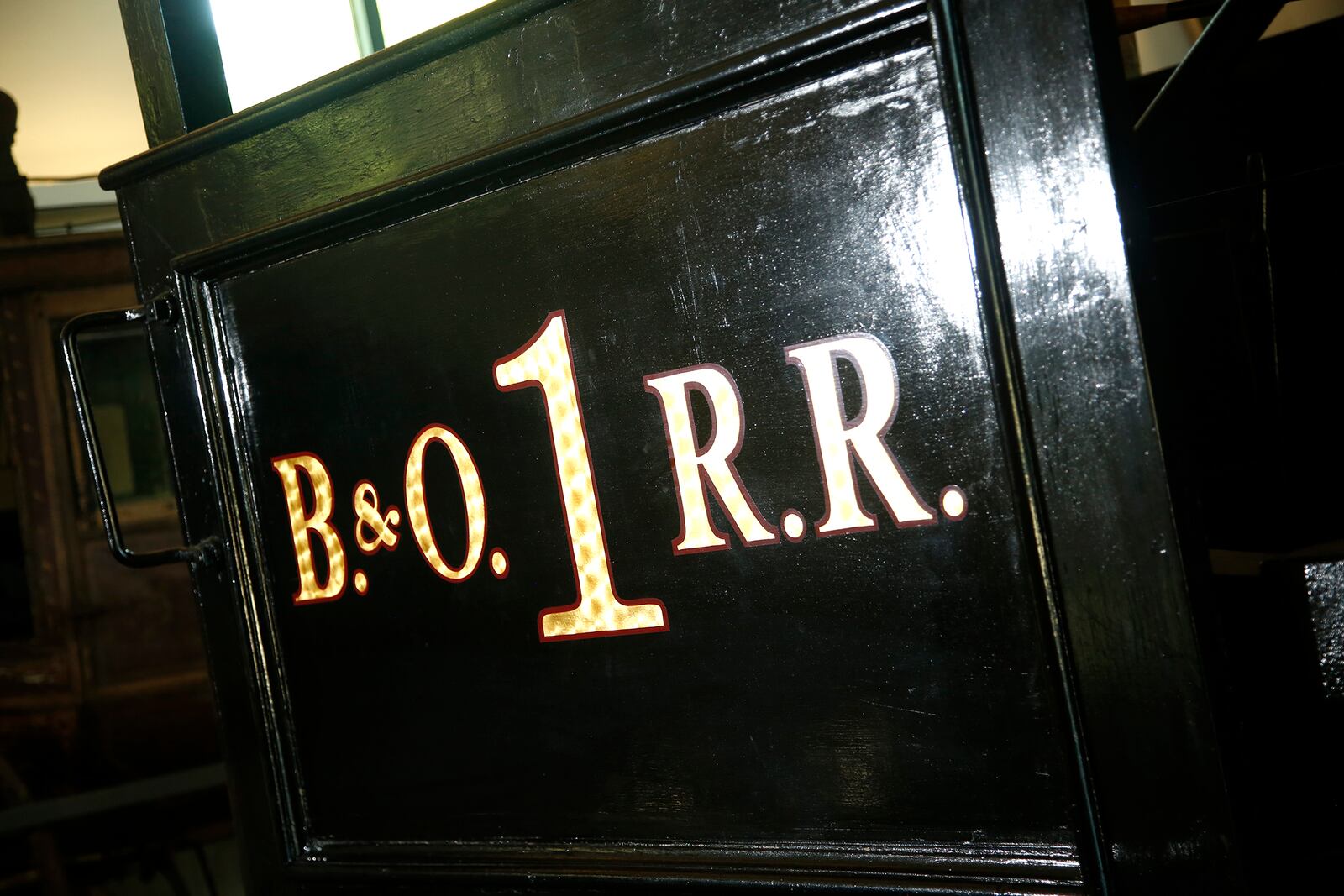 The B&O #1, John Quincy Adams, built in 1835 by the Baltimore & Ohio Railroad, is the oldest existing locomotive built in the United States. LISA POWELL / STAFF