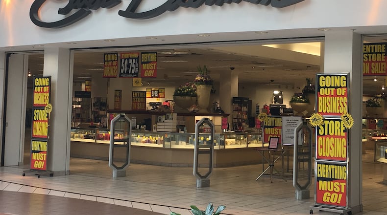 While some Elder-Beerman stores may stay open until Aug. 31, most are expected to close between Aug. 24 and 29. STAFF PHOTO / HOLLY SHIVELY