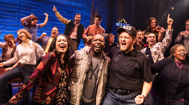 “Come From Away,” written by Tony Award nominees Irene Sankoff and David Hein, is presented by Dayton Live at the Schuster Center in Dayton, Wednesday through Sunday, April 6 through 10.