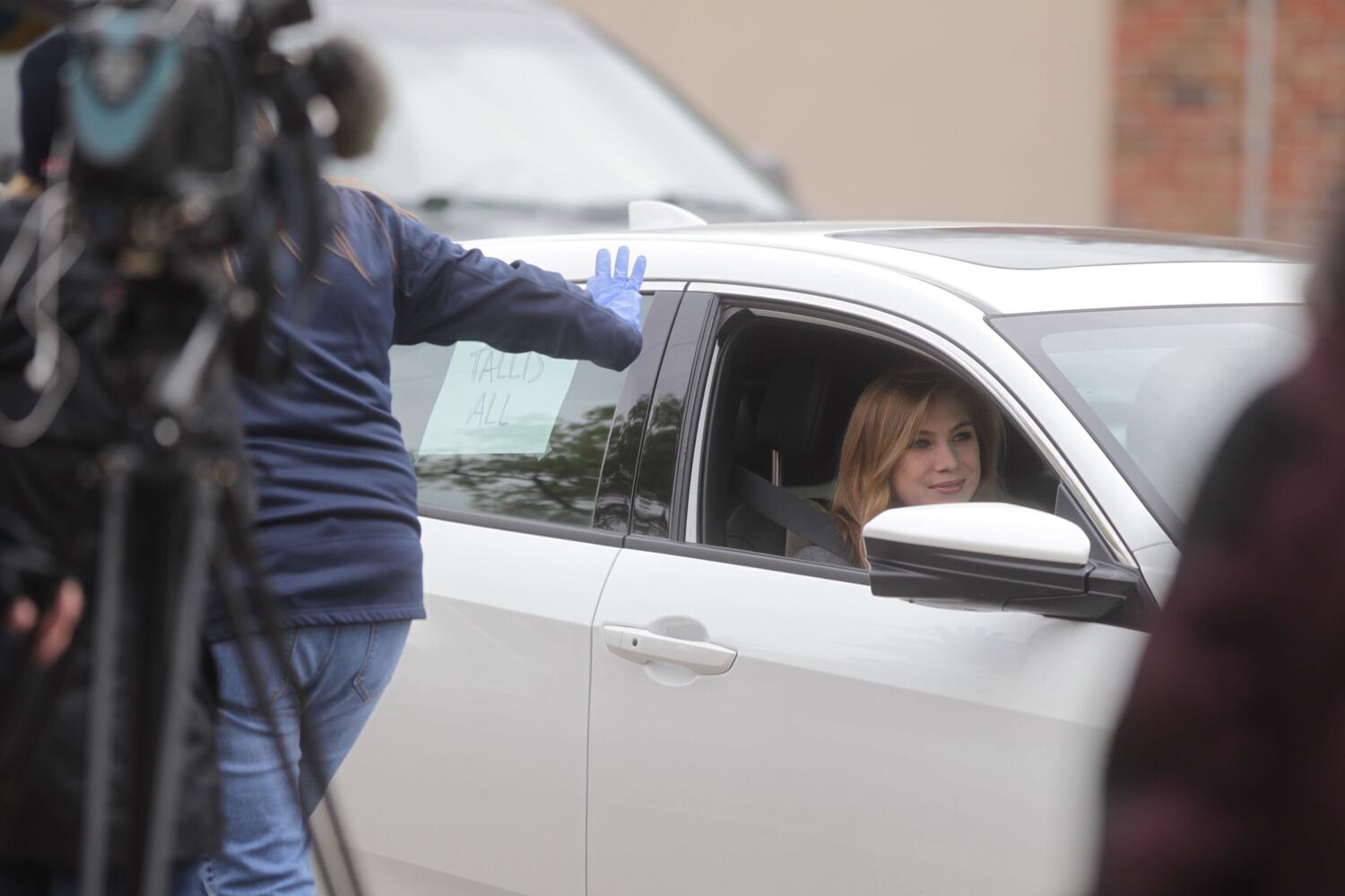 PHOTOS: Oakwood seniors receive gowns, diplomas during drive-thru celebration
