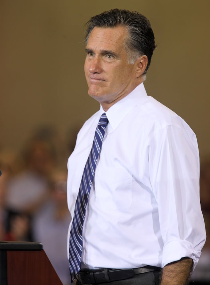Mitt Romney at Jet Machine in Cincinnati