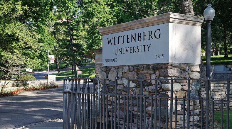 Wittenberg University. BILL LACKEY/STAFF