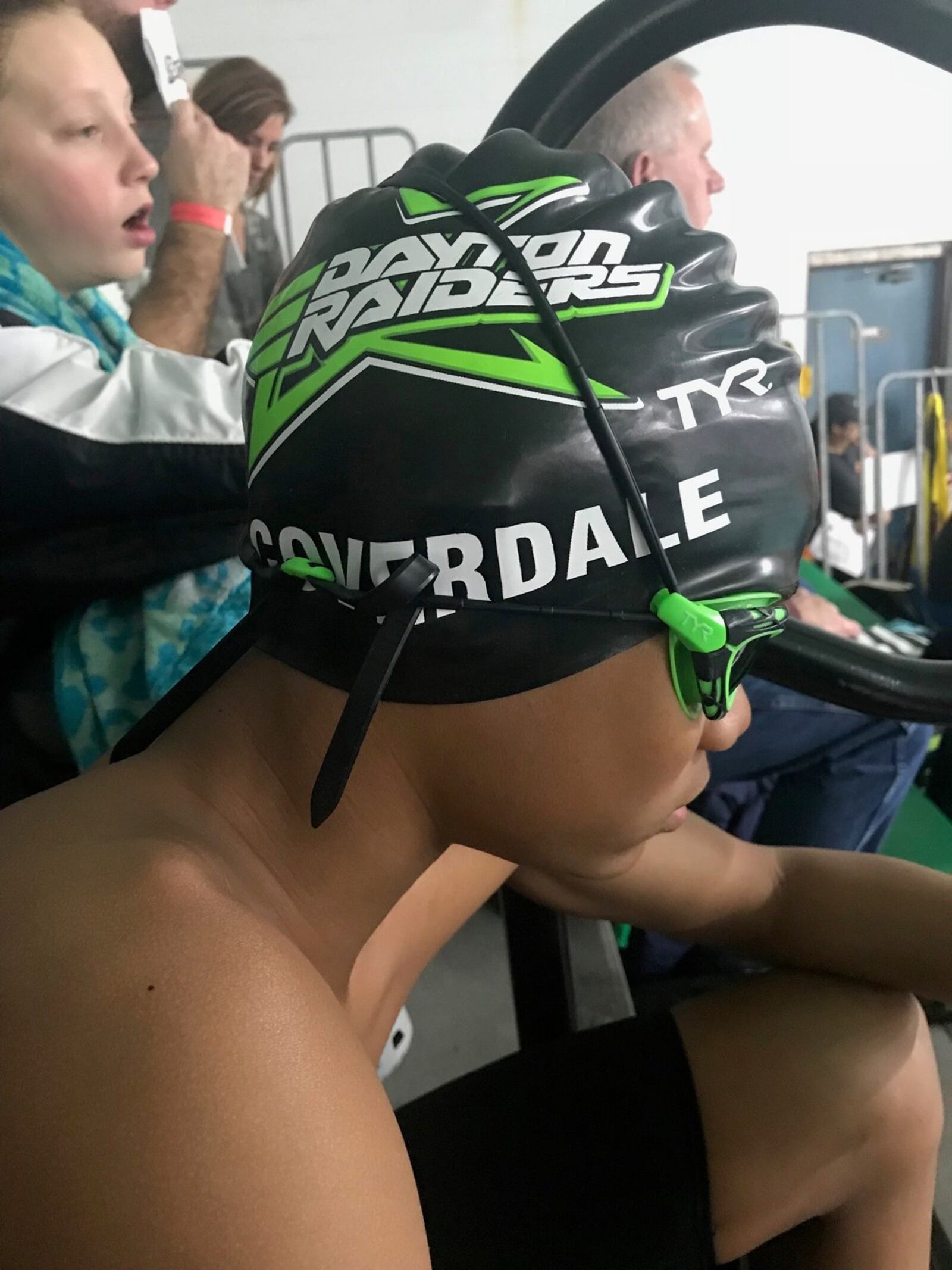 Benjamin Coverdale swimming for Dayton Raiders. CONTRIBUTED