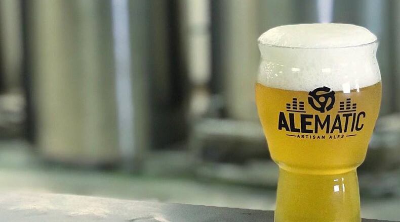 Alematic Artisan Ales in Huber Heights will host a soft opening today, Feb. 2, 2019, and will start regular hours next week, its founders said today. Photo from Alematic Artisan Ales Facebook page