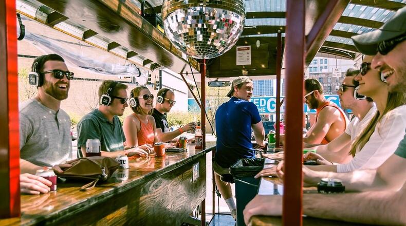 Cincinnati-based Pedal Wagon is coming to Dayton.