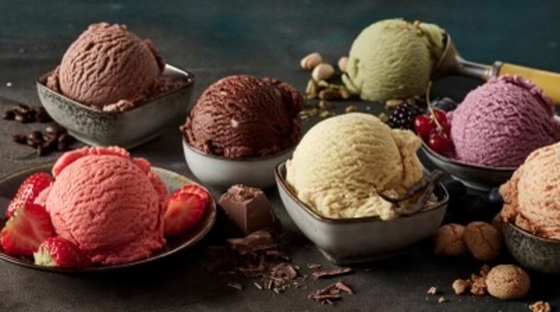 Tom & Dot’s Gelato Shop is expected to open in early June at 36 A S. Main St. in downtown Miamisburg with a variety of gelato and sorbetto flavors (CONTRIBUTED PHOTO).