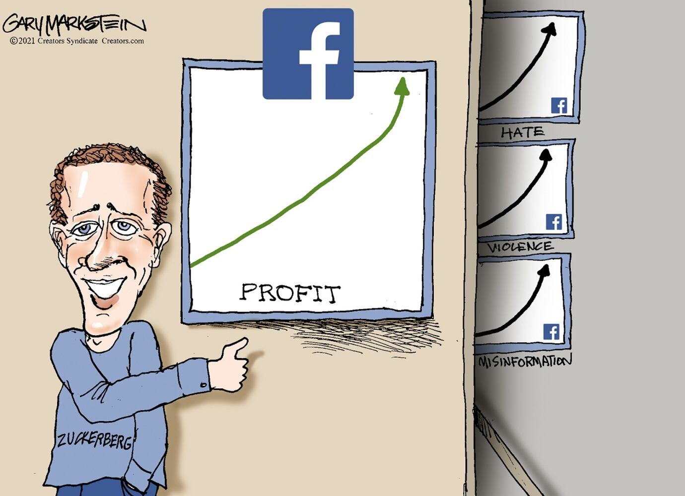 WEEK IN CARTOONS: Facebook, school board meetings and more