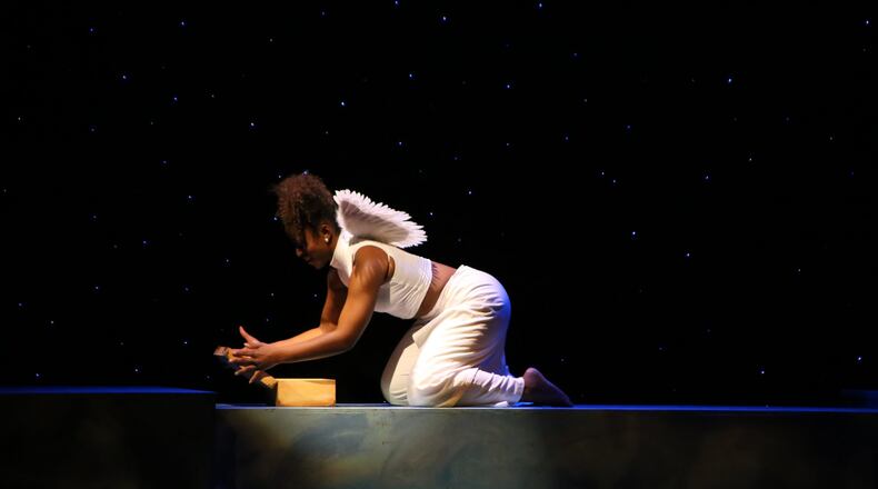 DCDC s fourth annual holiday presentation of The Littlest Angel, based on the children s book by Charles Tazewell, will be held Dec. 1 and 2 in the Kennedy Union Boll Theatre of the University of Dayton. CONTRIBUTED PHOTO BY AUDREY INGRAM