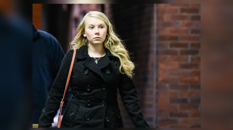 Brooke Skylar Richardson was found guilty in September 2019 of gross abuse of a corpse, a fifth-degree felony, following the death of her baby girl, whom she buried in the backyard of her parents’ Carlisle home in May 2017. She was sentenced to three years community control. FILE