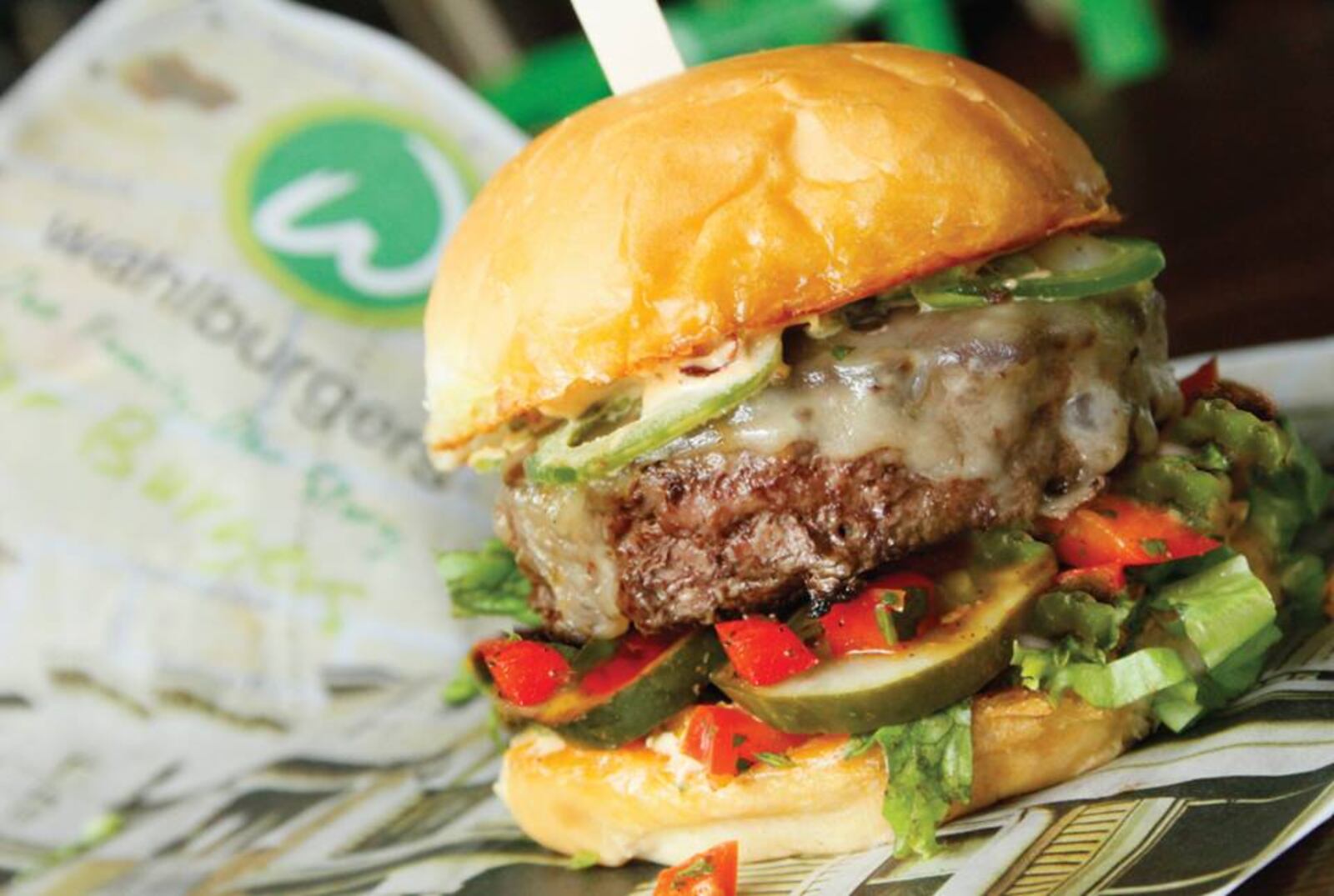 A Wahlburger Fiesta Burger. Photo from Wahlburgers Facebook page