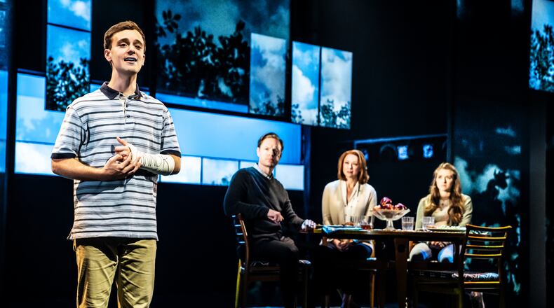 “Dear Evan Hansen,” which won six Tony Awards in 2017, is presented at the Schuster Center in Dayton, Tuesday through Sunday, March 8 through 13.