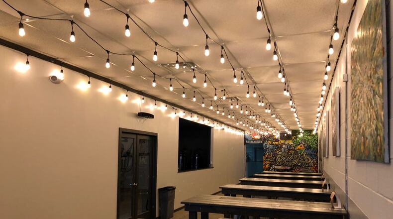 Alematic Artisan Ales seats 93 in its tap room in Huber Heights.