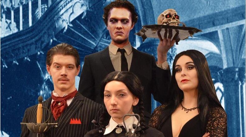 Wright State University presents Andrew Lippa, Marshall Brickman and Rick Elice’s 2010 Tony Award-nominated musical comedy “The Addams Family” Oct. 31-Nov. 17 in the Festival Playhouse of the Creative Arts Center. CONTRIBUTED/W. STUART MCDOWELL