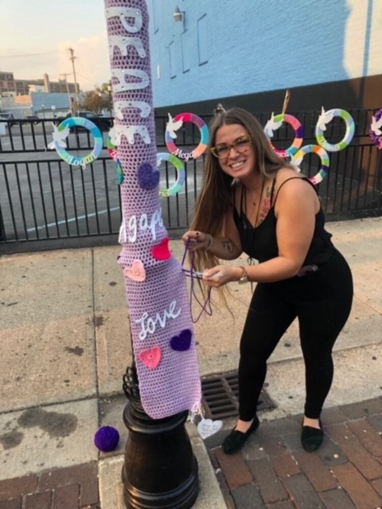 PHOTOS: Yarn bombs spread message of hope in aftermath of tragedy