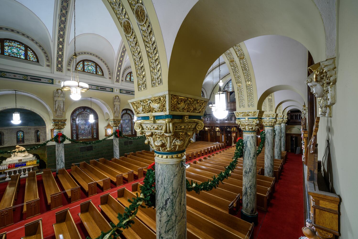 PHOTOS: Christmas Eve morning at St. Joseph Catholic Church in downtown Dayton