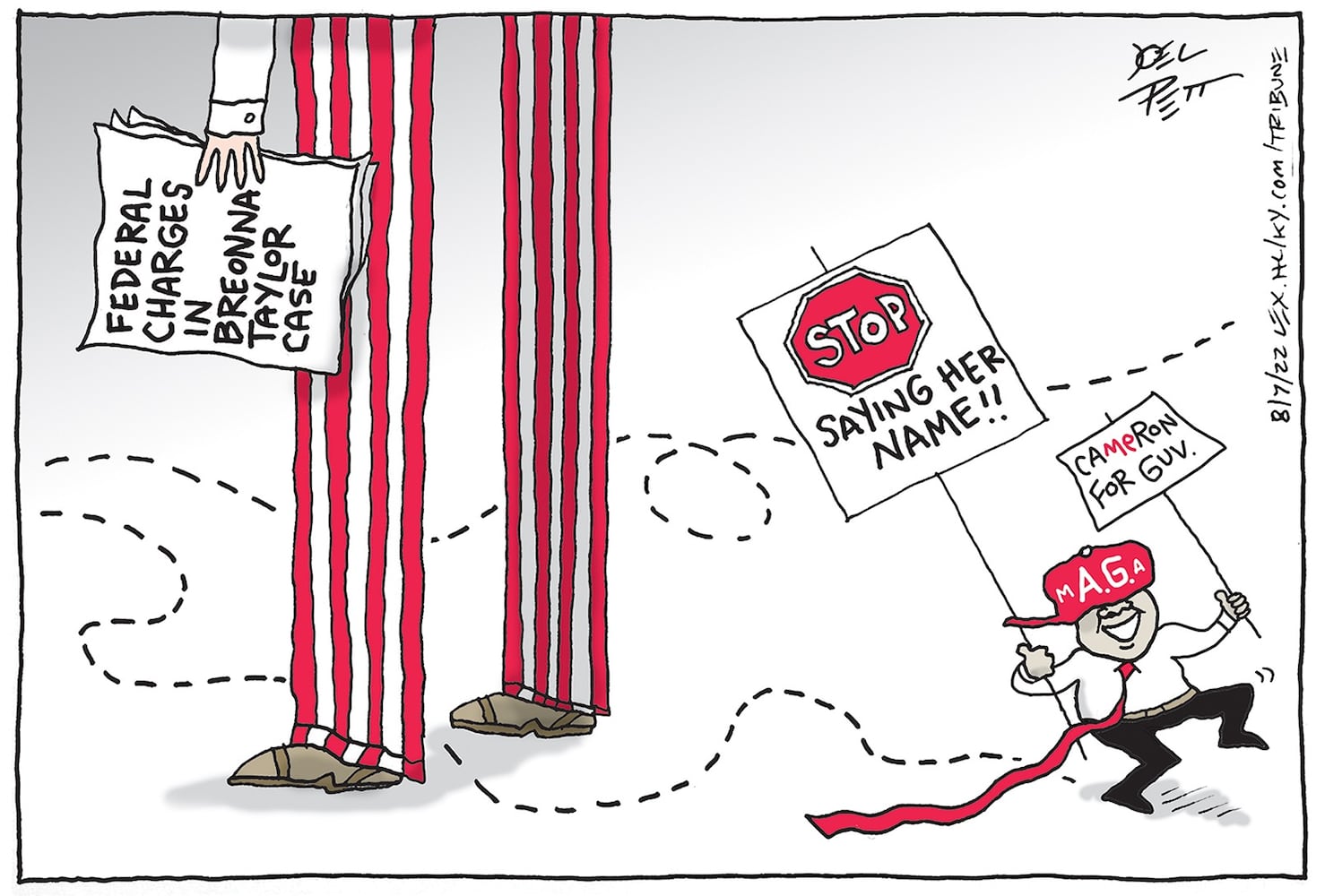 WEEK IN CARTOONS: Pelosi’s trip, Alex Jones, Kansas abortion vote and more