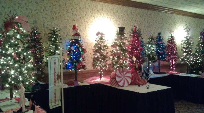 Sugarplum Festival of Trees on Nov. 23-24, 2019, at the Dayton Masonic Center will feature designer trees, beautifully pre-decorated Christmas trees, wreaths, and garland for the public to bid on decorated by local artists and designers. CONTRIBUTED