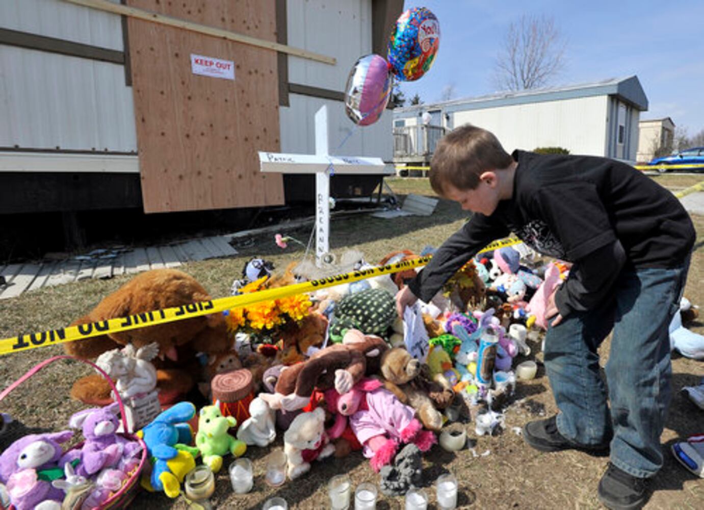 Funeral held for children killed in fire