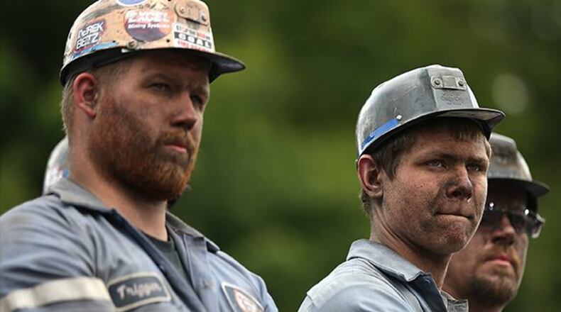 Coal miners. Getty images