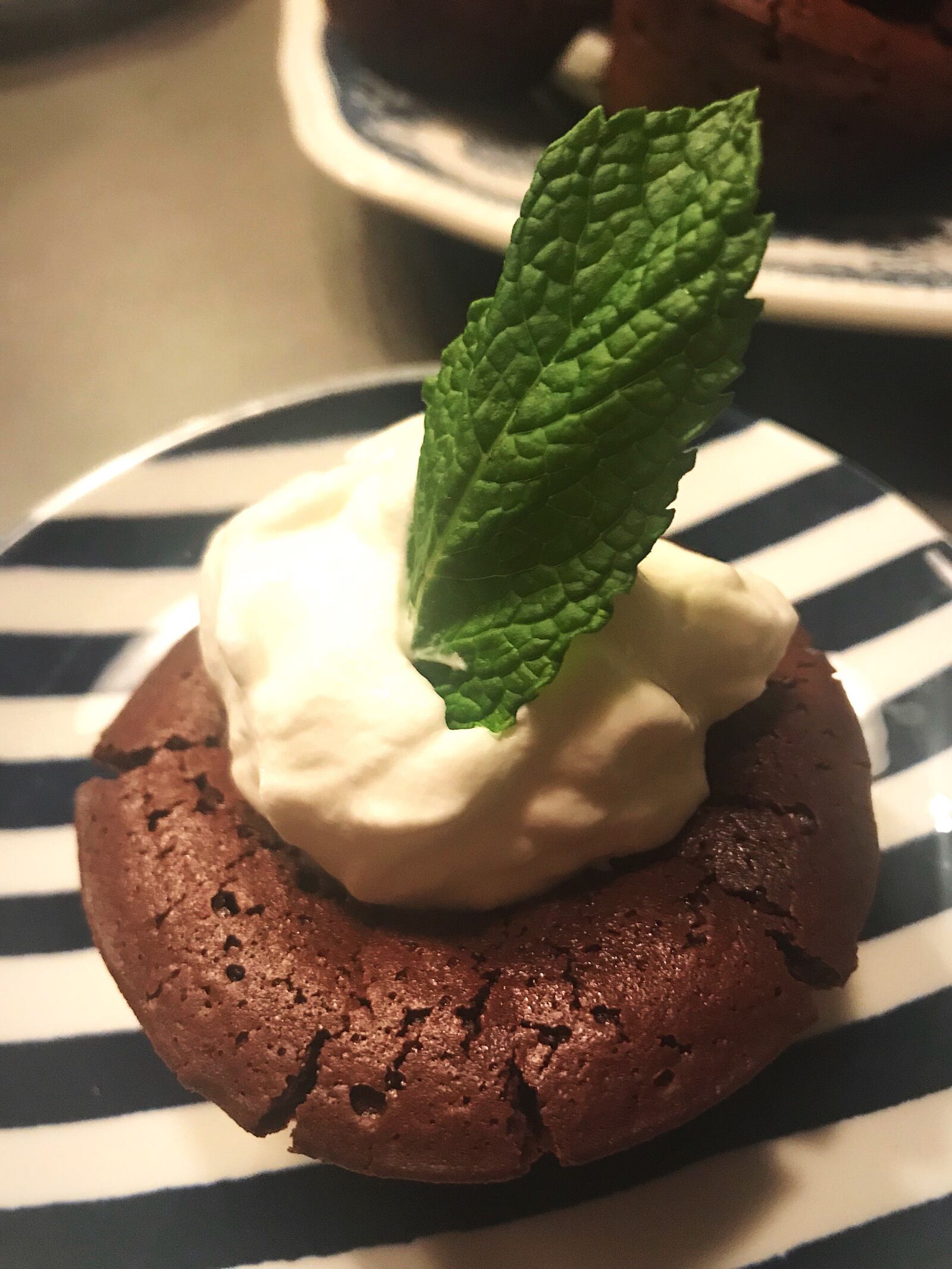Take your favorite brownie, or chocolate cake recipe and top it with bourbon whipped cream. CONTRIBUTED PHOTO / TESS VELLA-COLLETTE
