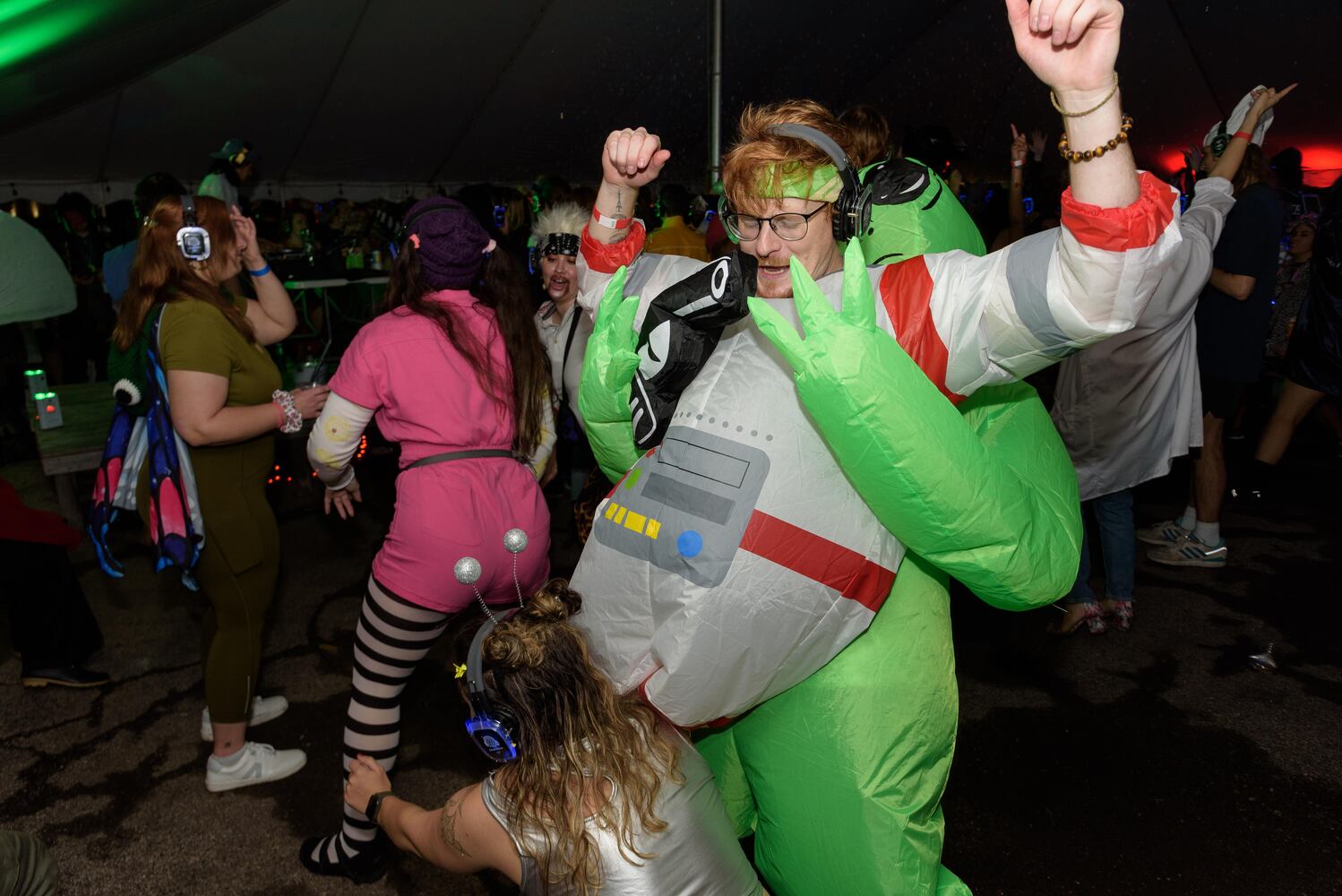 PHOTOS: Did we spot you at Dayton’s 3rd annual Spooky Silent Disco at Yellow Cab Tavern?