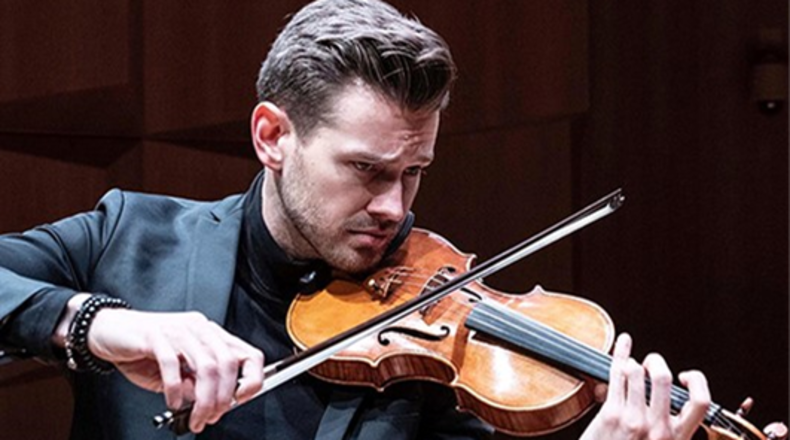 Violin virtuoso Filip Pogády will join the Miami Valley Symphone Orchestra for a concert featuring the music of Beethoven and Brahms.  CONTRIBUTED