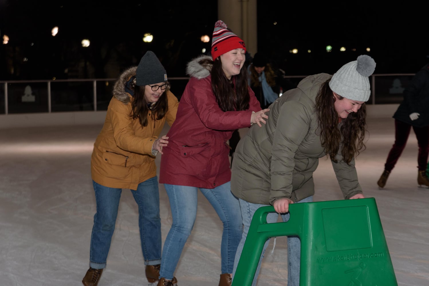 PHOTOS: Did we spot you ice skating during '90s Night at RiverScape MetroPark?