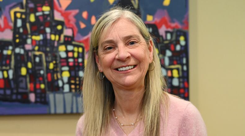 Lori Higgins is the CEO of Envision Partnerships, a Butler County organization that supports lifelong learning in the prevention of substance abuse, violence, gambling and other high-risk behaviors. Through education, advocacy, and action, Envision Partnerships empowers people, families, and communities to live healthy, safe and drug-free lives. MICHAEL D. PITMAN/STAFF