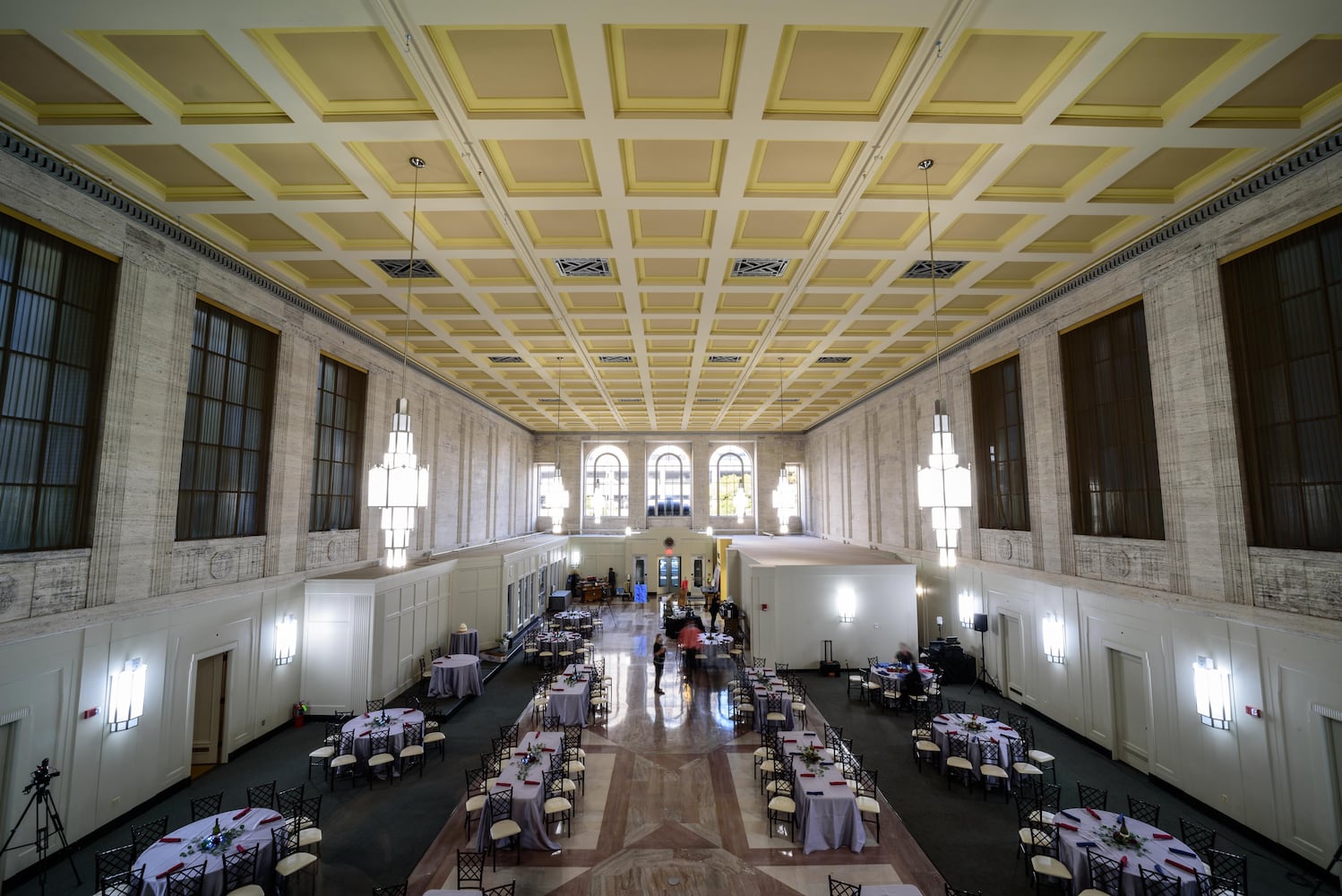 PHOTOS: Pre-wedding scenes at The Grande Hall at Liberty Tower in downtown Dayton