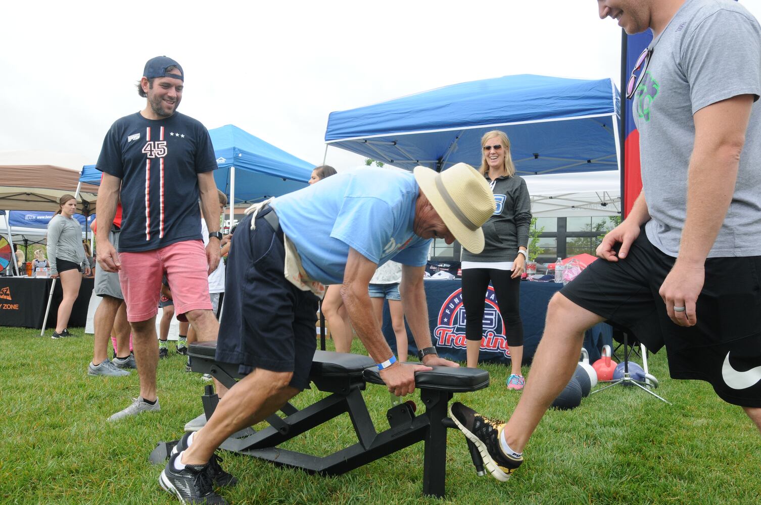 PHOTOS: Did we spot you flexing your muscles at Austin Landing’s first Fitness Fest?