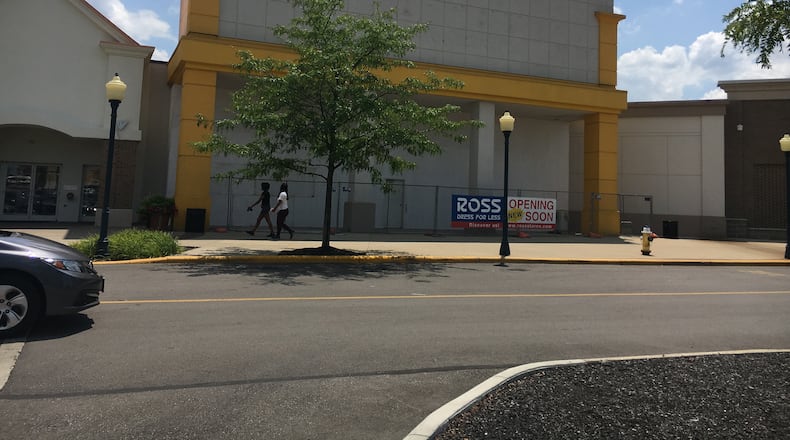 Ross Dress for Less will open in the former hh gregg space at the Dayton Mall later this year. STAFF PHOTO / HOLLY SHIVELY