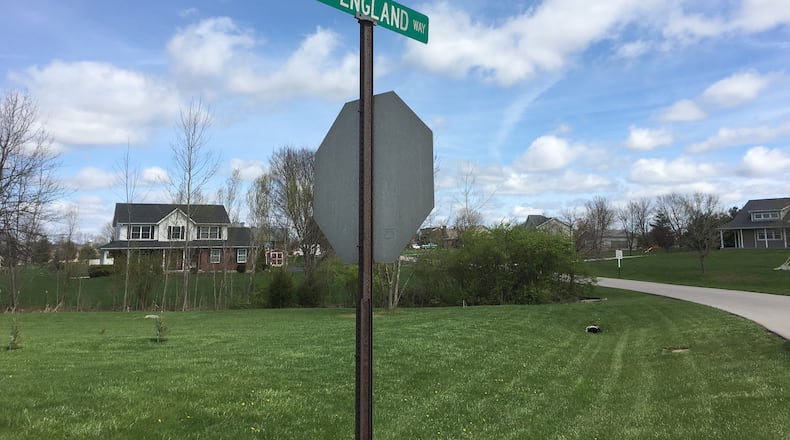 New England Way is across Greentree Road and near the proposed Warren County Sports Park at Union Village. STAFF / LAWRENCE BUDD