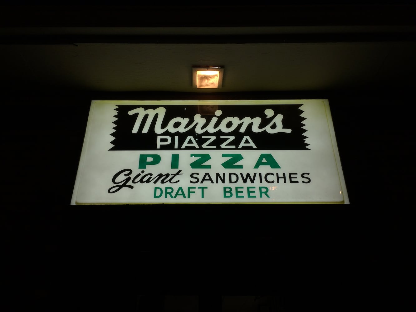 Famous faces at Marion's Piazza