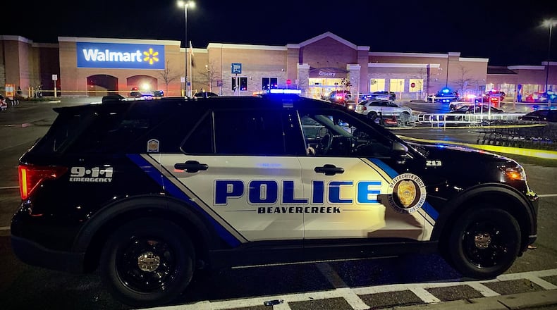 Shooting at Walmart, Beavercreek. MARSHALL GORBY \STAFF