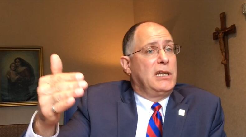 UD President Eric Spina was one of hundreds of college presidents to sign a letter calling on the government to continue a policy that protects students who came to the country illegally. FILE PHOTO