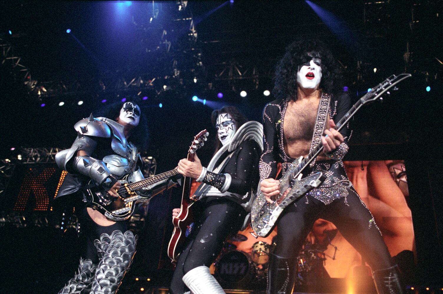 KISS performing at Nutter Center