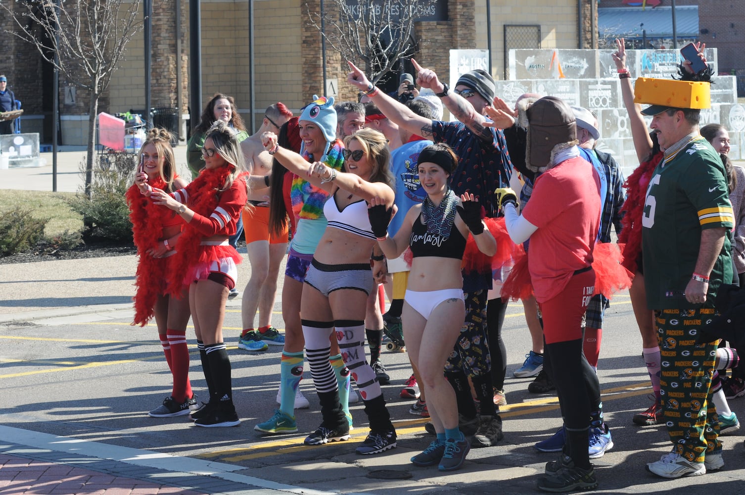 PHOTOS: Did we spot you dressed like Cupid for Austin Landing Undie Run this weekend?