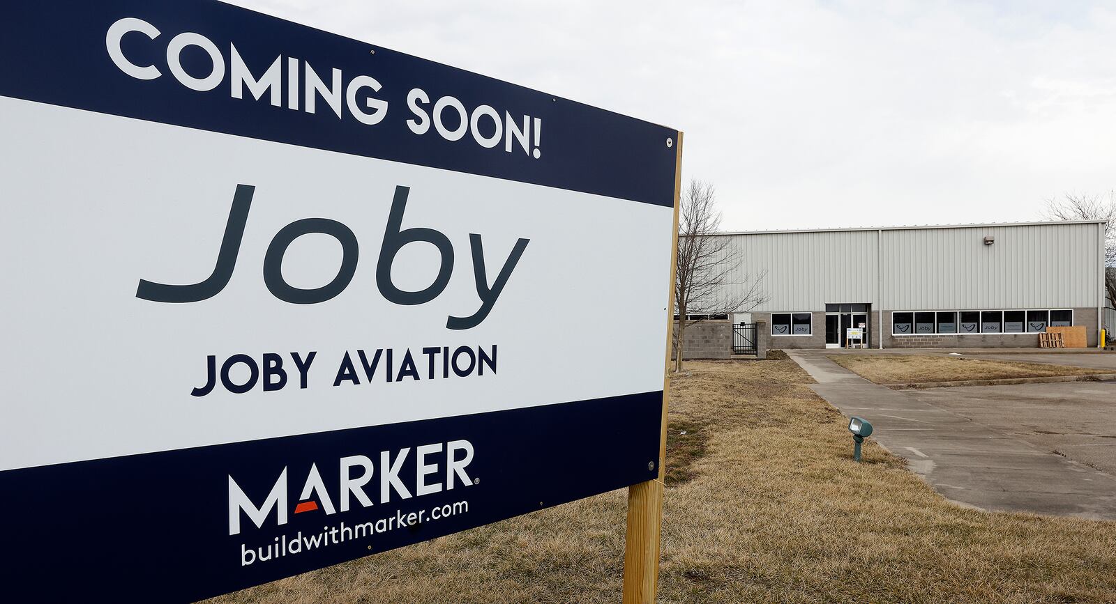 The new Joby Aviation facility located 3571 Concorde Drive near the Dayton International Airport. MARSHALL GORBY\STAFF