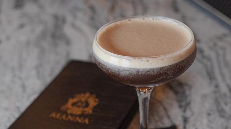 Manna Uptown is located at 61 W. Franklin St. in Centerville. Pictured is an espresso martini (FACEBOOK PHOTO).