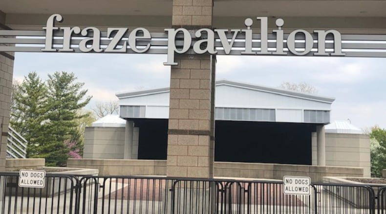 Kettering has approved more than $3 million for the Fraze Pavilion’s upcoming season as it continues to add concerts to this year’s lineup. NICK BLIZZARD/STAFF