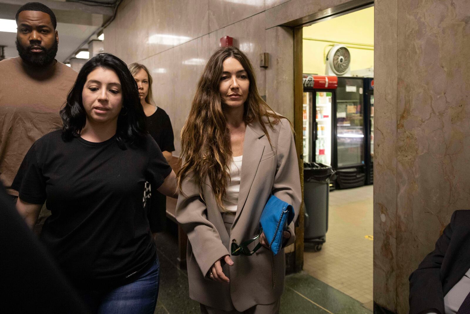 Mimi Haley leaves Manhattan criminal court, Thursday, June 12, 2025 in New York. (AP Photo/Yuki Iwamura)
