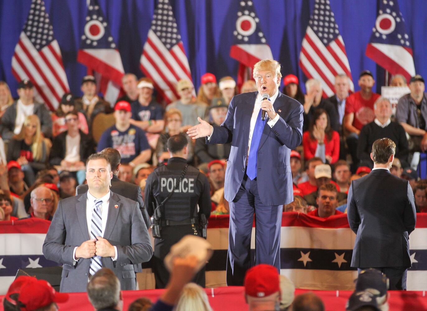 PHOTOS President Trump's past visits to the region.