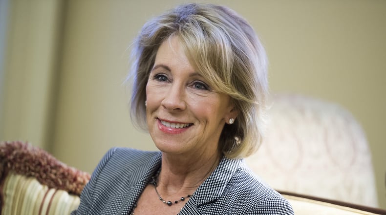 Betsy DeVos, nominee for education secretary (Tom Williams/Congressional Quarterly/Newscom/Zuma Press/TNS)
