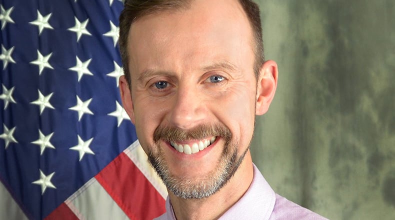 Dr. Jonathan Spowart, senior materials research engineer with the Air Force Research Laboratory, received the Minerals, Metals & Materials Society Brimacombe Medalist award for his contributions to materials science and engineering. (U.S. Air Force photo)