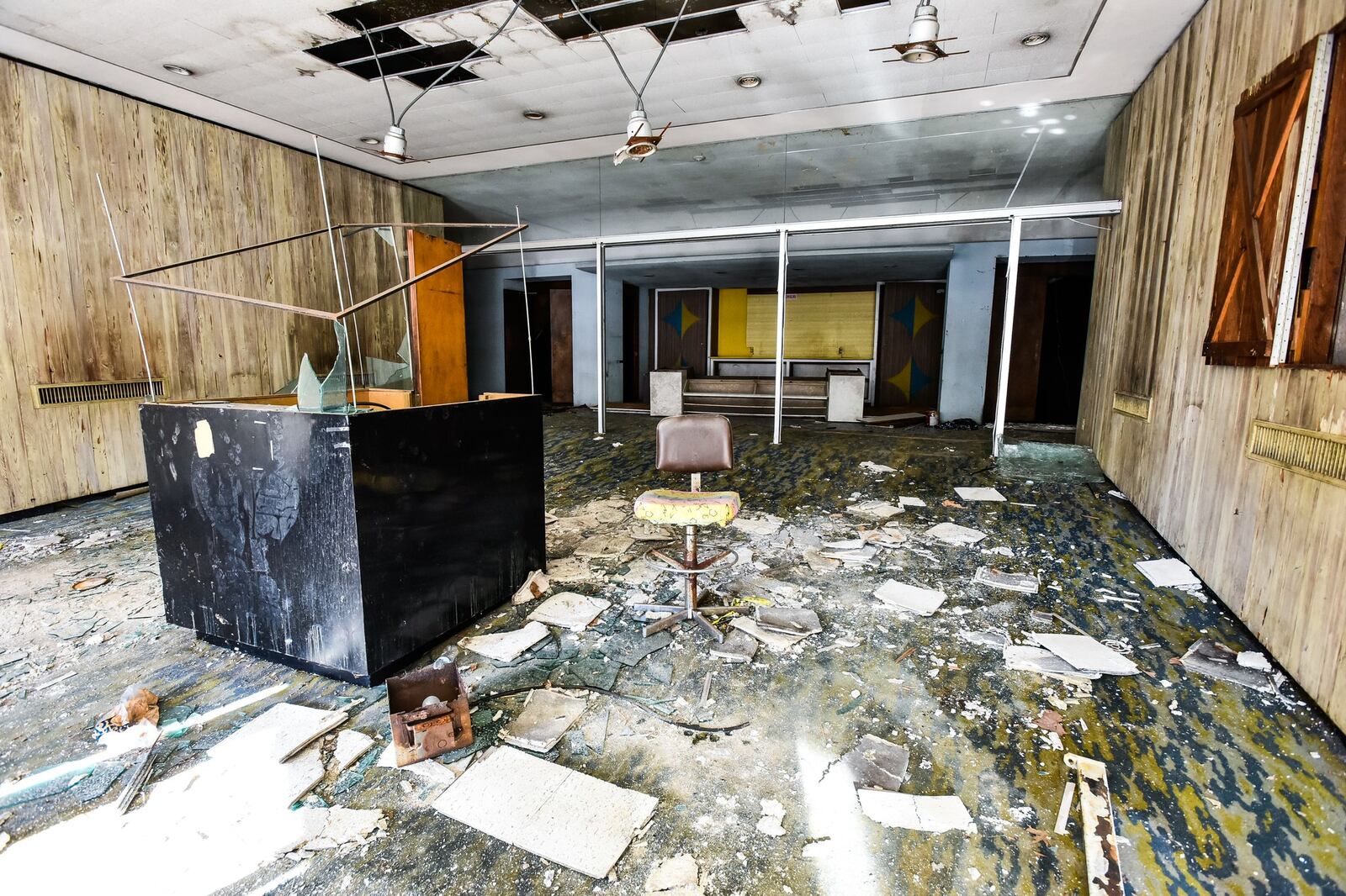 The former Studio Theater on Central Avenue in Middletown Thursday, Jan. 25, 2018. The city is trying to sell the former Studio Theater building on Central Avenue in Middletown through its vacant property RFP (request for proposal) process. If unsuccessful, the city could demolish it later this year. NICK GRAHAM/STAFF