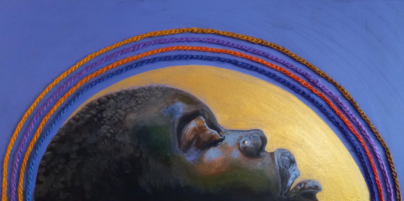 Erin Smith-Glenn's "Golden Time of Day" is seen before it was submitted to ArtWraps.  CONTRIBUTED