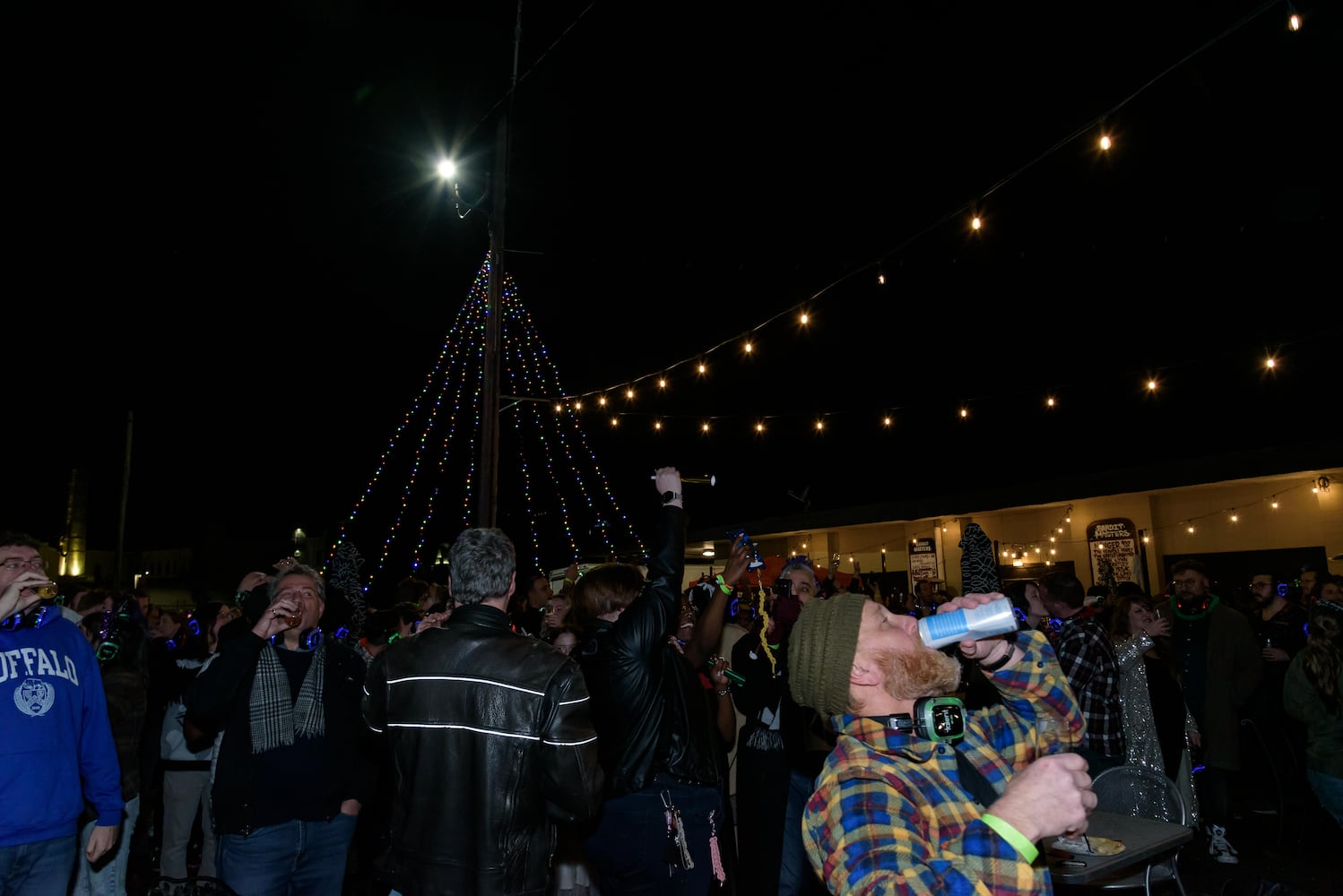 PHOTOS: Did we spot you at Dayton's New Year's Eve Ball Drop and Silent Disco at Yellow Cab Tavern?