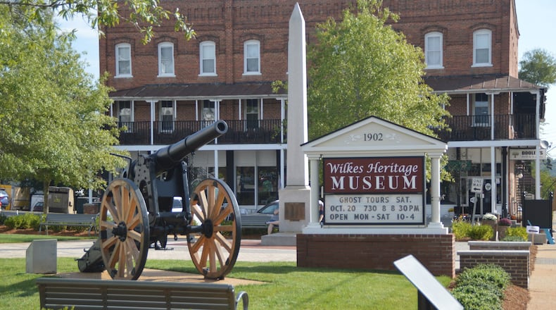 Downtown Wilkesboro’s gathering areas offer charm and easy access to community amenities. (Myscha Theriault)