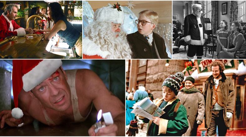 The Plaza Theatre in Miamsburg is featuring a list of holiday movies that includes "Bad Santa," "A Christmas Story," "Miracle on 34th Street," "Die Hard" and "Home Alone."